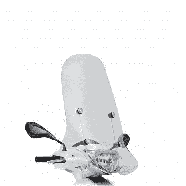 High Transparent Windshield for the Piaggo New Fly