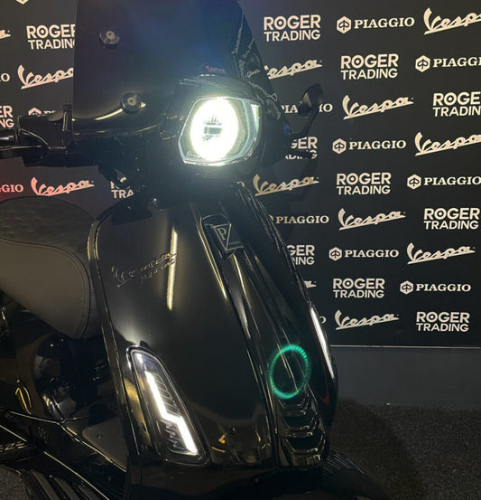LED Angeleye Vespa Koplamp voor Sprint - Euro4 / Euro5 - Plug and Play - Complete Angel Eye Unit