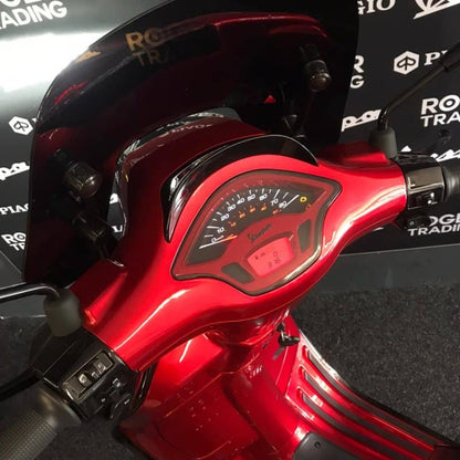 Vespa Sprint 2021 - 4T 3V - Euro5  -Blauw Kenteken - Candy Red - Custom