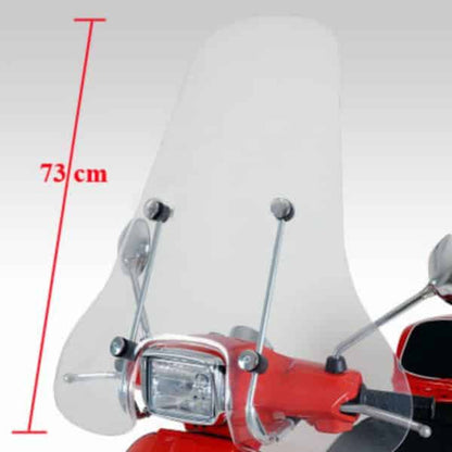 Hoog Transparant Windscherm voor de Vespa S