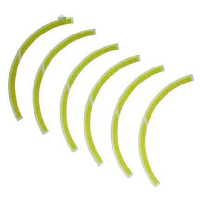 Vespa Velg Stickers - Sprint / Primavera / Elettrica - Groen / Geel / Blauw / Zwart - Voorwiel