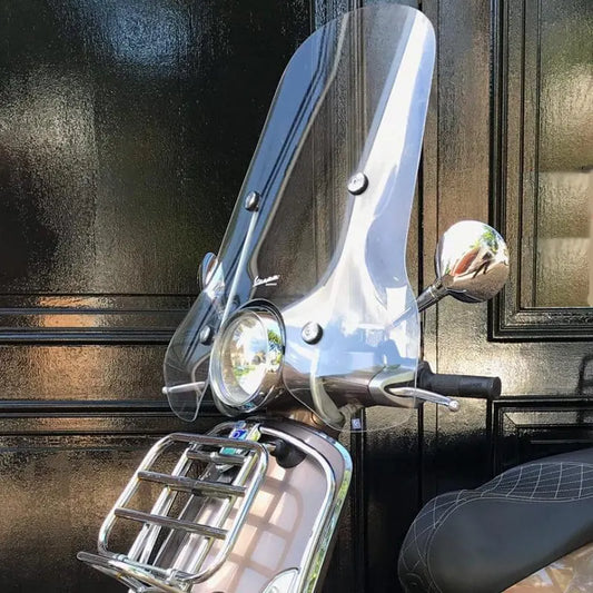 Windscherm Hoog Transparant voor Vespa Primavera