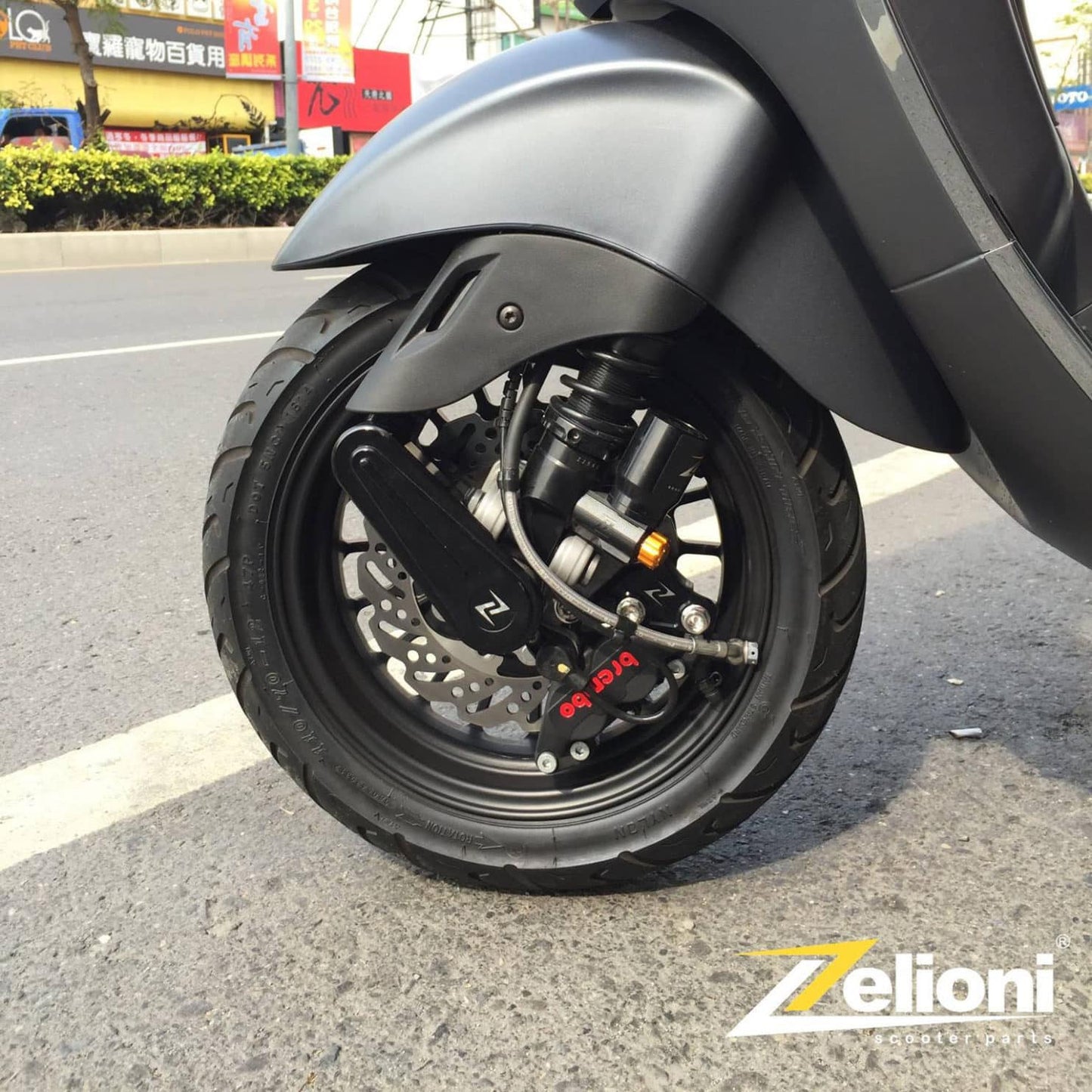 Zelioni Kapje Swingarm / Schommelarm Voorvork - Sprint / Primavera / GTS