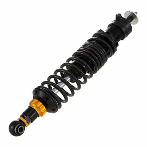 Zelioni Hinterradstoßdämpfer „Black Edition“ ohne Benzintank – Vespa Sprint / Primavera