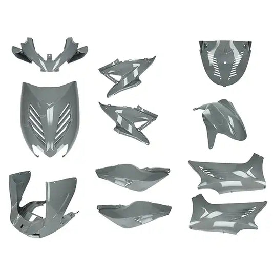 Kappenset - 11-Delig - Yamaha Aerox / MBK Nitro - Tot 2013 - Nardo Grey
