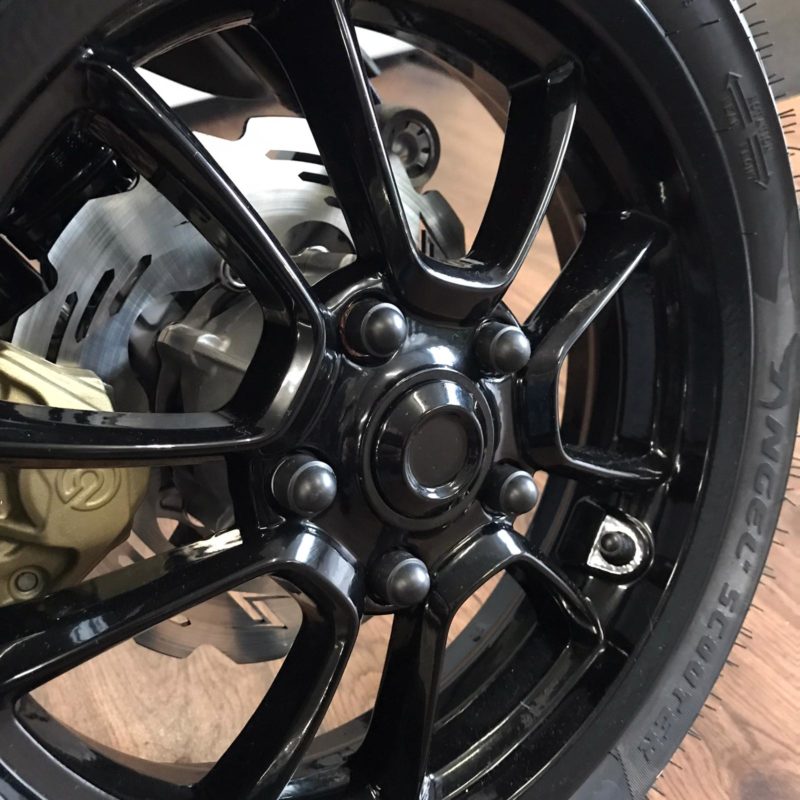 Wheel bolt caps Sprint / Primavera - Black - 5 pieces