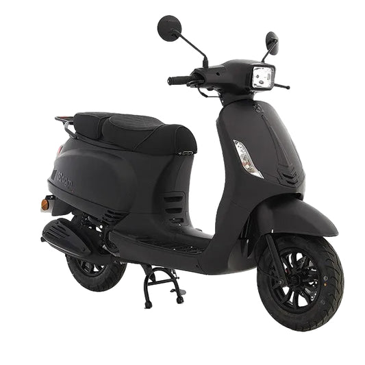 Zestaw owiewek – 9-elementowy – Yamaha Aerox – matowy czarny – starszy typ Aeroxa sprzed 2014 roku