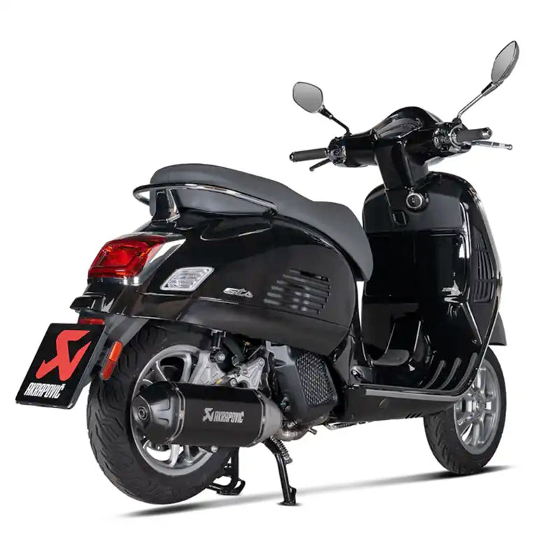 Akrapovič Slip-On Uitlaatsysteem - Vespa GTS - 125cc - Euro5+ - S-VE125SO4-HWSSBL
