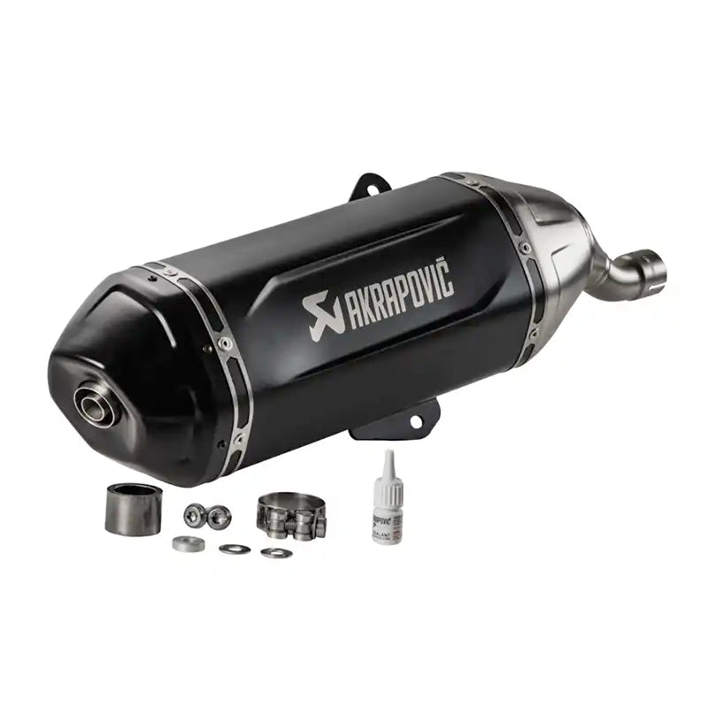 Akrapovič Slip-On Uitlaatsysteem - Vespa GTS - 125cc - Euro5+ - S-VE125SO4-HWSSBL