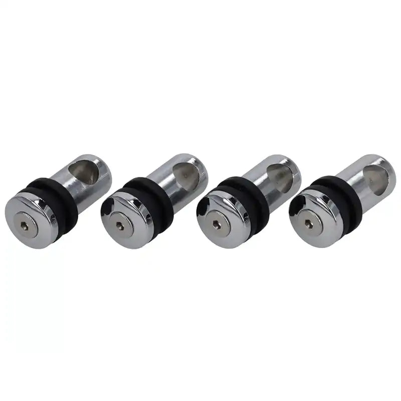 Doppenset Windscherm - Moto Nostra Windschermen - Chrome