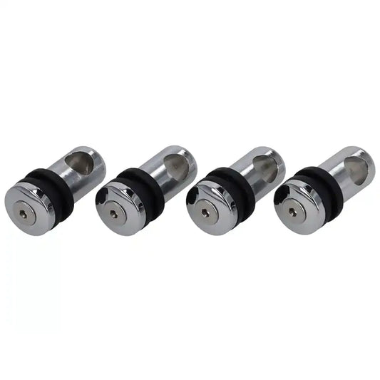 Doppenset Windscherm - Moto Nostra Windschermen - Chrome