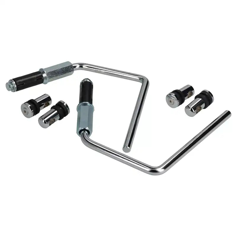 Bevestigingsset Laag Windscherm - Moto Nostra GTS - Chrome