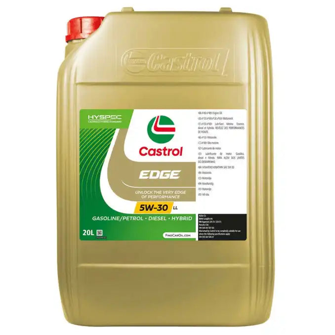 Castrol Edge - Motorolie - LongLife III - VW 504.00 / 507.00 - 5W30 LL - 20 liter - 15664C