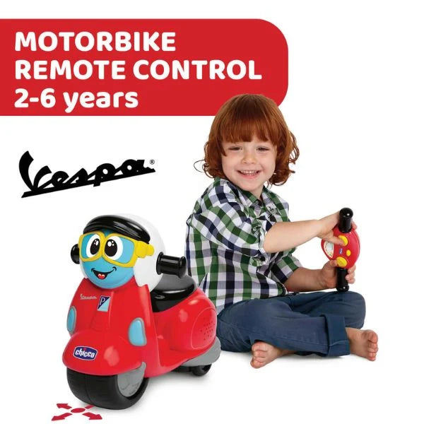 Chicco - Vespa Primavera RC - Mit Fernbedienung und Geräuschen