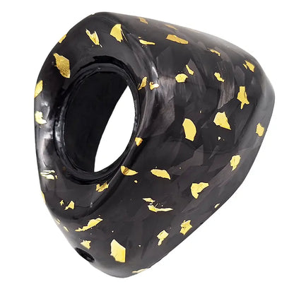 Eindkap Akrapovič S-VE125R2-HZBL Demper - Sprint / Primavera - Carbon / Forged Carbon / Forged Carbon Gold - V-EC56