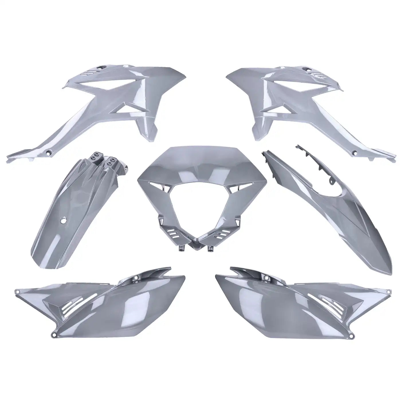 Kappenset - 7-Delig - Beta RR50 - 2011 tm 2020 - F3525059 - Nardo Grey
