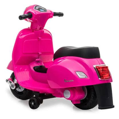 Kinder Vespa Elektrisch - 8.4V Li-Ion - Vanaf 18 maanden - Roze