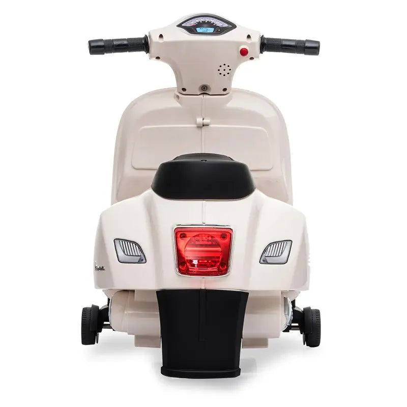 Kinder Vespa Elektrisch - 8.4V Li-Ion - Vanaf 18 maanden - Wit / Creme