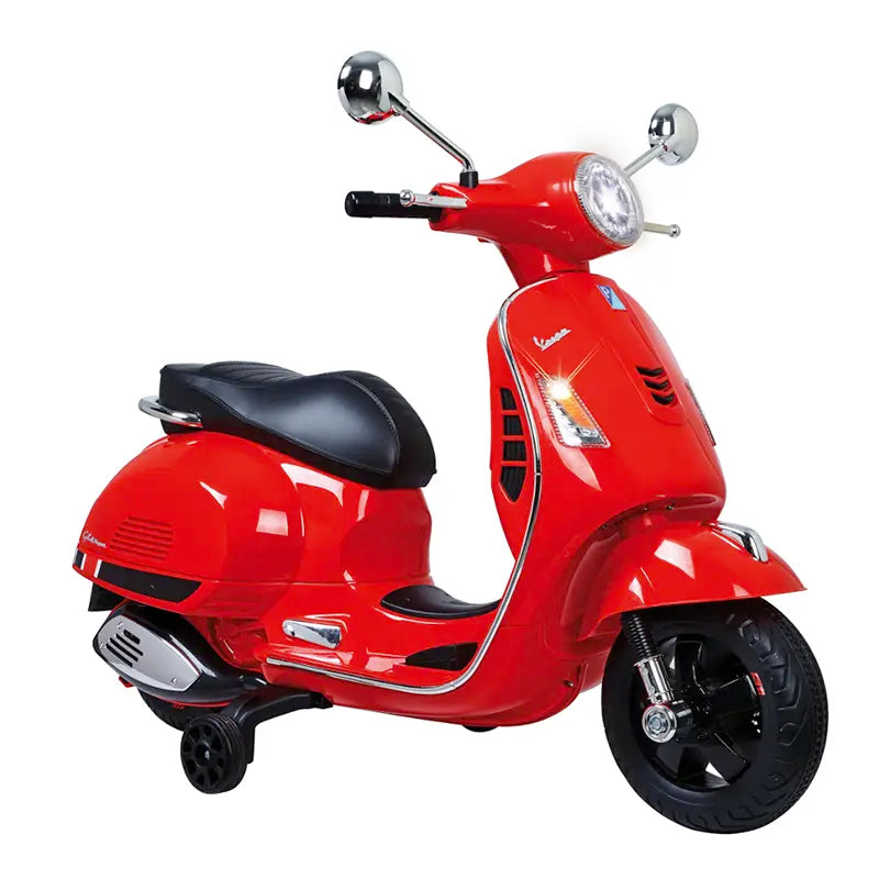 Kinder Vespa GTS Elektrisch - 12V Li-Ion - Vanaf 3 Jaar - Rood