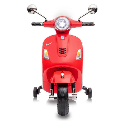 Kinder Vespa GTS Elektrisch - 12V Li-Ion - Vanaf 3 Jaar - Rood