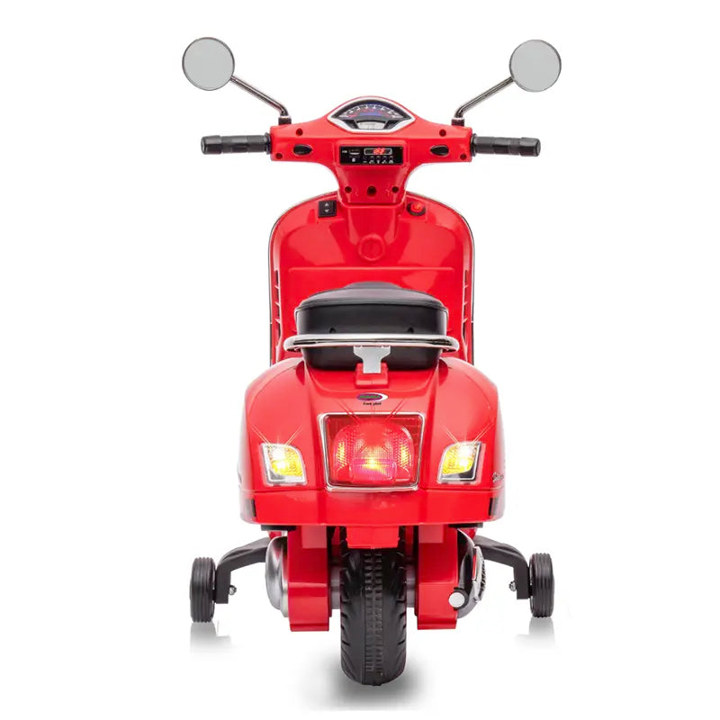 Kinder Vespa GTS Elektrisch - 12V Li-Ion - Vanaf 3 Jaar - Rood