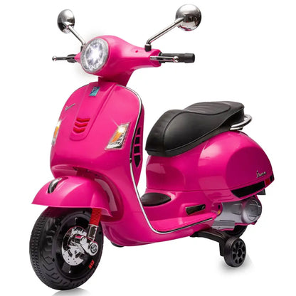 Kinder Vespa GTS Elektrisch - 12V Li-Ion - Vanaf 3 Jaar - Roze