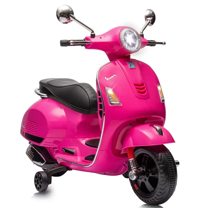 Kinder Vespa GTS Elektrisch - 12V Li-Ion - Vanaf 3 Jaar - Roze