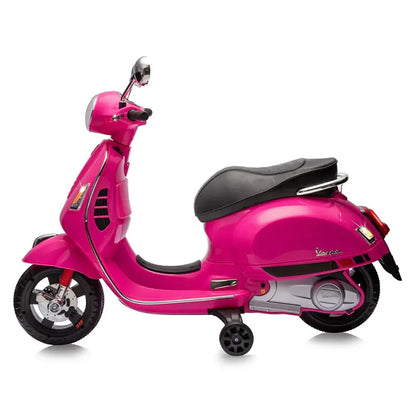 Kinder Vespa GTS Elektrisch - 12V Li-Ion - Vanaf 3 Jaar - Roze