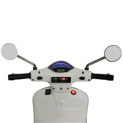 Kinder Vespa GTS Elektrisch - 12V Li-Ion - Vanaf 3 Jaar - Wit