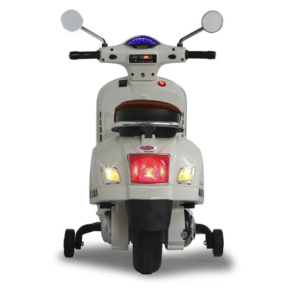 Kinder Vespa GTS Elektrisch - 12V Li-Ion - Vanaf 3 Jaar - Wit