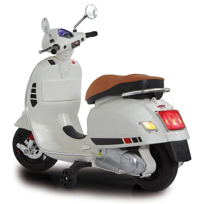 Kinder Vespa GTS Elektrisch - 12V Li-Ion - Vanaf 3 Jaar - Wit