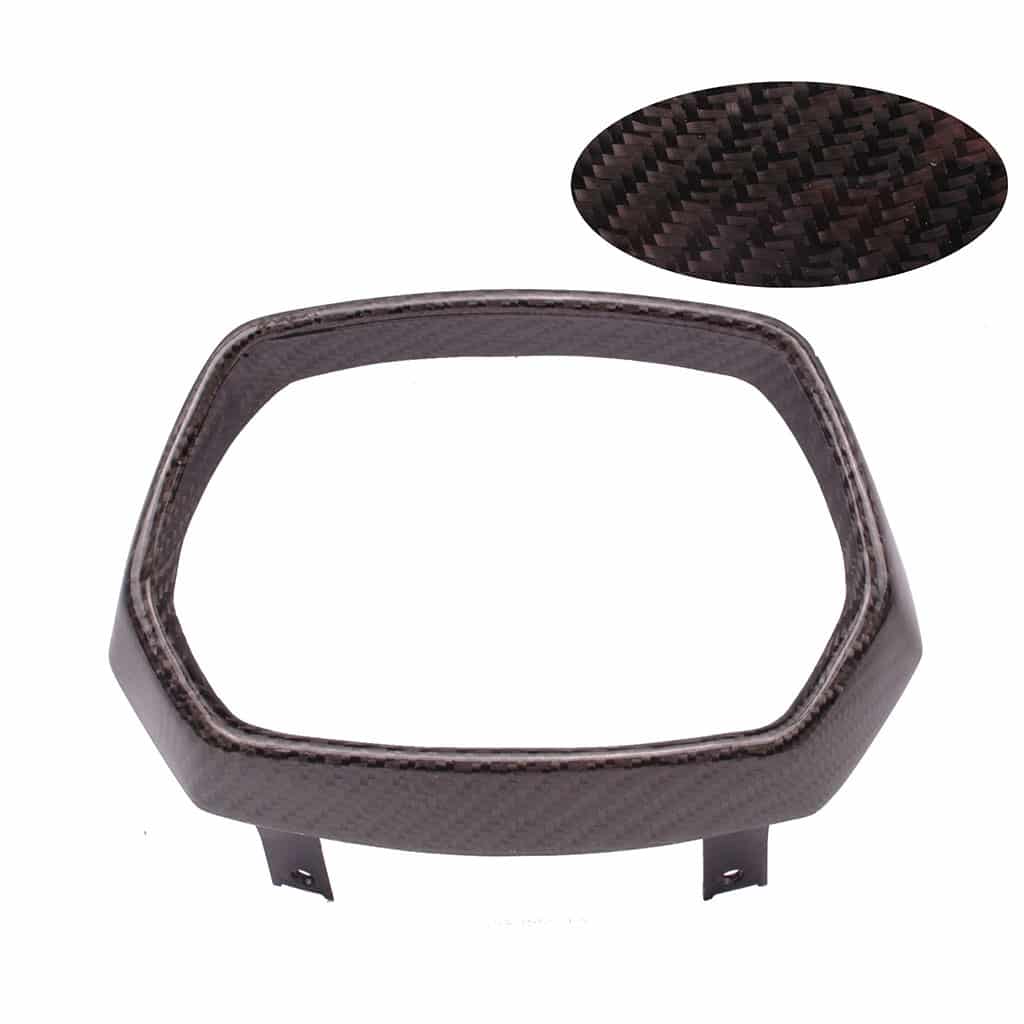 Carbon Headlight Rim Vespa Sprint
