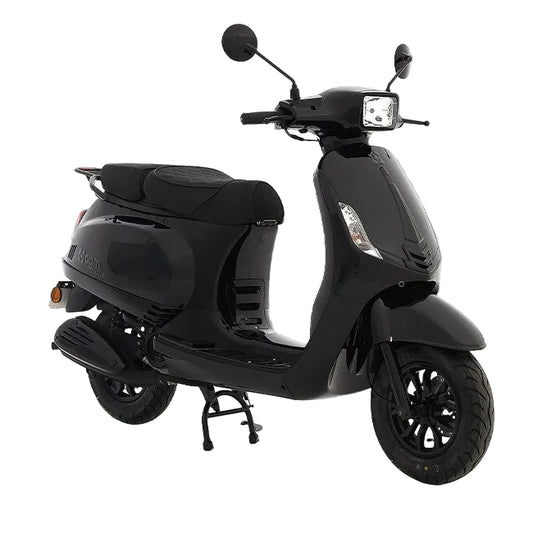 Zestaw owiewek – 9-elementowy – Yamaha Aerox – matowy czarny – starszy typ Aeroxa sprzed 2014 roku