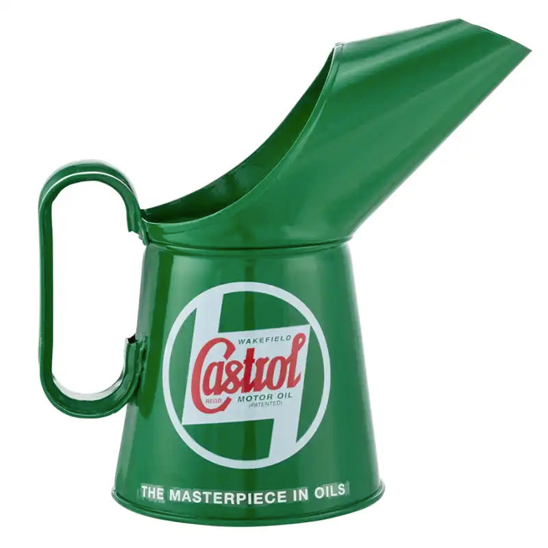Oliekan - Castrol Classic - Schenkkan - Metaal - Groen - 568ML