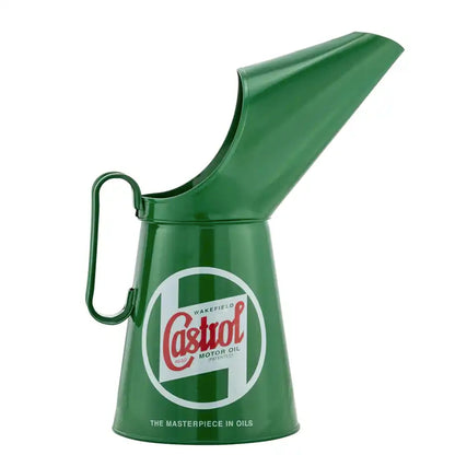 Oliekan - Castrol Classic - Schenkkan - Metaal - Groen - 1137ML