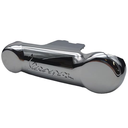 Origineel Beschermkapje Swingarm Voorvork - Vespa Sprint / Primavera / GTS / LX - Vanaf 2018 - Recht model - Chrome - 561433