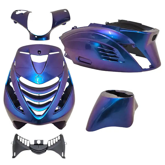 Kappenset – Piaggio Zip – 5-delig – RS-1 - met SP neus – Azure Blue