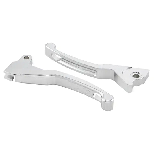 Pordoi SIP - CNC Gefreesde Remhendels - Vespa Sprint / Primavera / LX / S - 4T - 50cc ~ 150cc  - Chrome