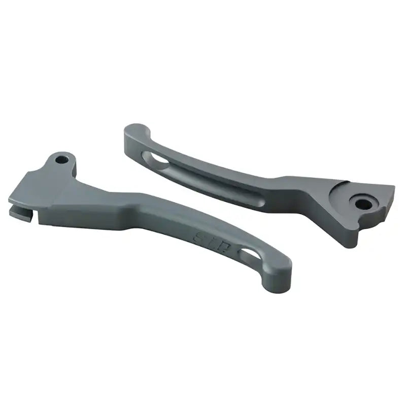 Pordoi SIP - CNC Gefreesde Remhendels - Vespa Sprint / Primavera / LX / S - 4T - 50cc ~ 150cc  - Mat Grijs