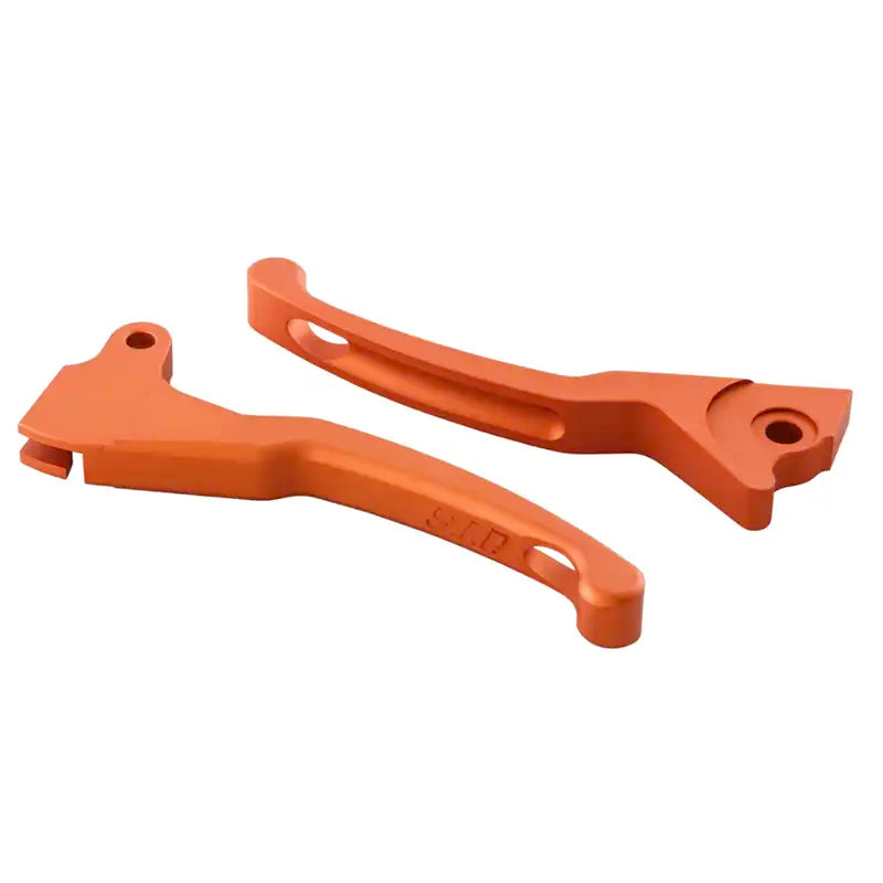 Pordoi SIP - CNC Gefreesde Remhendels - Vespa Sprint / Primavera / LX / S - 4T - 50cc ~ 150cc  - Mat Oranje