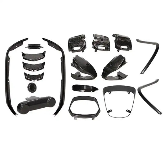 Complete Stylingkit / Sierlijstset - Vespa Sprint - Carbon - Modellen vanaf bouwjaar 2018