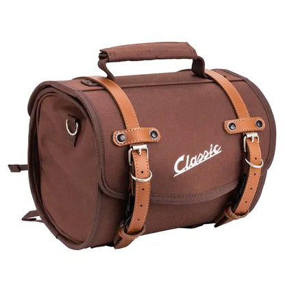 SIP Classic Tas / Koffer Klein – 10 Liter – Voor Bagagedrager – Vintage Look - Bruin