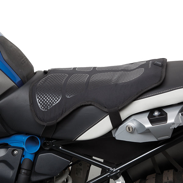 Almohadilla térmica Tucano - asiento de pasajero USB - scooter/moto - Coolwarm - negro - 407481130 - cojín de asiento calefactable
