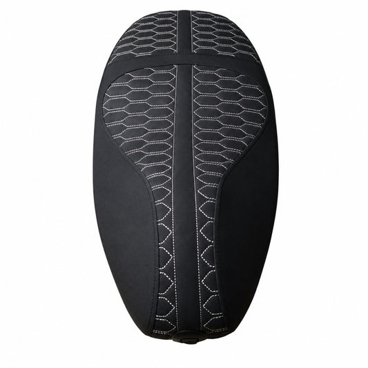 Selle passager - Vespa Sprint / Primavera - 50cc - Alpha Styling - Bleu Urus