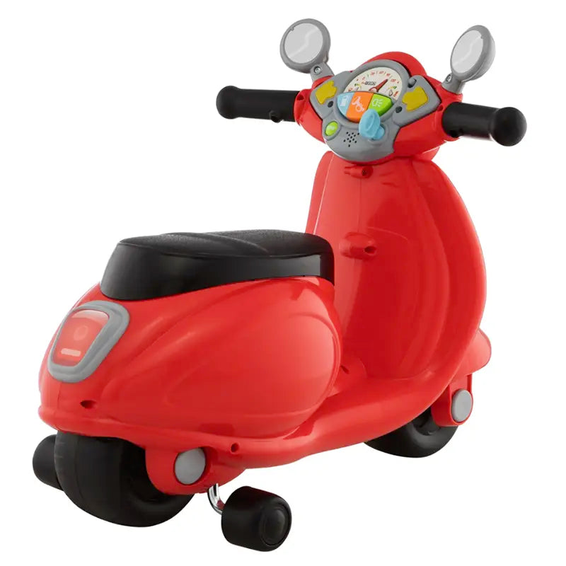 Kinder Vespa - Loopwagen - Chicco - Vespa Primavera - Vanaf 1 Jaar - Rood