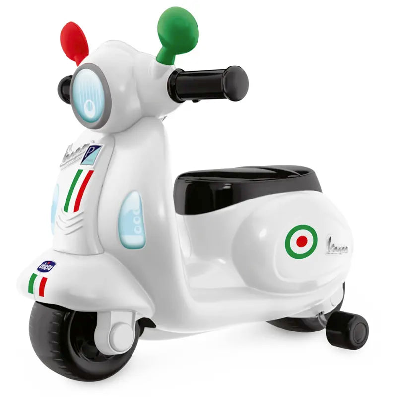 Kinder Vespa - Loopwagen - Chicco - Vespa Primavera - Vanaf 1 Jaar - Wit