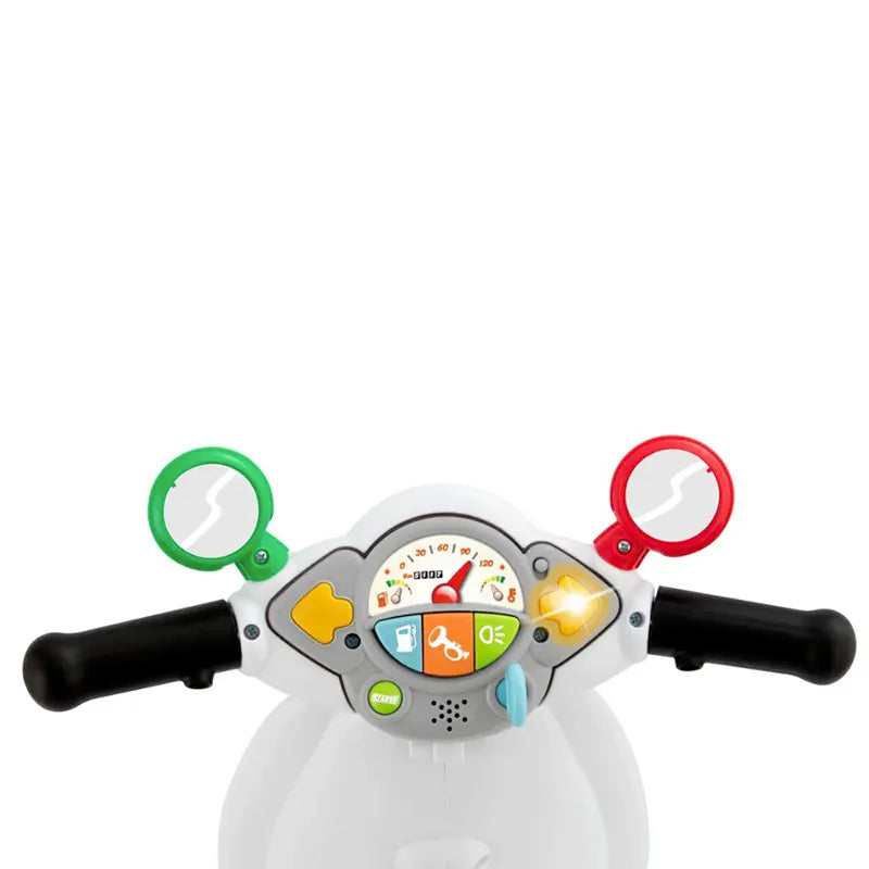 Kinder Vespa - Loopwagen - Chicco - Vespa Primavera - Vanaf 1 Jaar - Wit