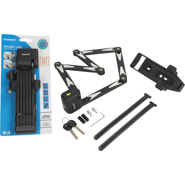 Vouwslot Power1 - Fatbike/Fiets - ART 2* - ART4249 - Lengte 95cm
