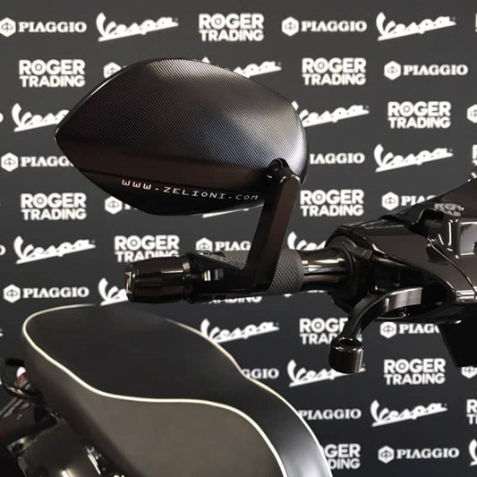 Zelioni Bar-end Spiegelset - Druppel / Ovaal model - Primavera/ Sprint / Zip / GTS / LX/ LXV / S