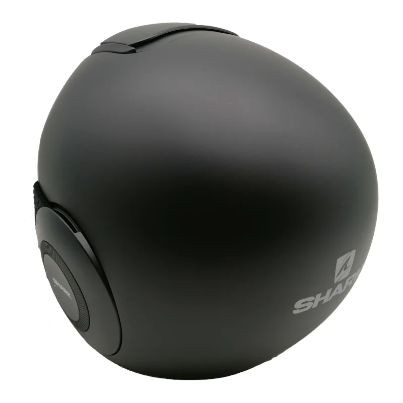 Helm Shark Street Drak Blank - Mat Zwart - Alle maten - Afbeelding 2